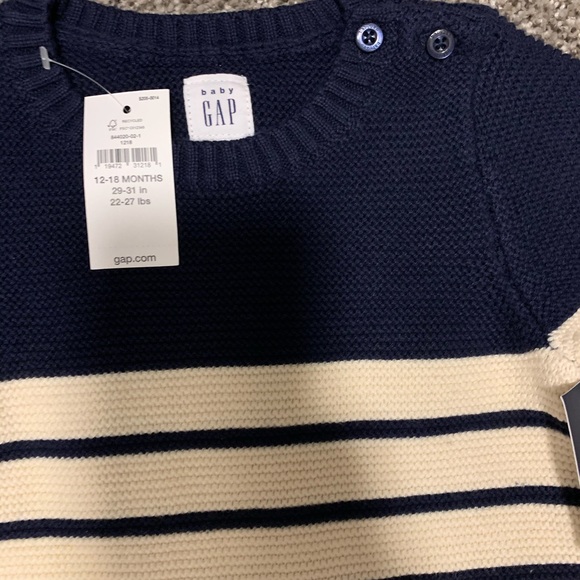 Gap Baby knit Stripe One-Piece - Picture 2 of 3